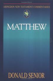 Cover of: Matthew by Donald Senior