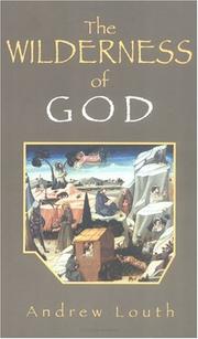 Cover of: The Wilderness of God by Andrew Louth