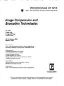 Cover of: Image compression and encryption technologies: 22-24 October 2001, Wuhan, China