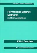 Cover of: Permanent-magnet materials and their applications