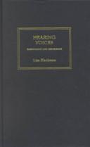 Cover of: Hearing voices: embodiment and experience