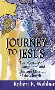 Cover of: Journey to Jesus by Robert E. Webber