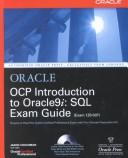 Cover of: OCP introduction to Oracle9i | Jason S. Couchman