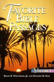 Cover of: Favorite Bible Passages: Study Books (Favorite Bible Passages)