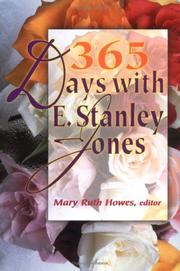 Cover of: 365 Days With E. Stanley Jones