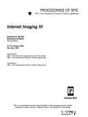 Cover of: Internet imaging III: 21-23 January 2002, San Jose,  USA
