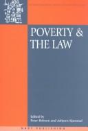 Cover of: Poverty and the law