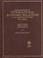 Cover of: Legal problems of international economic relations