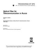 Cover of: Optical fiber for telecommunication in Russia | 