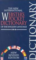 Cover of: The new international Webster's pocket dictionary of the English language. by 