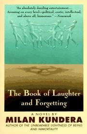 Cover of: The book of laughter and forgetting by Milan Kundera