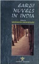 Cover of: Early novels in India