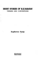 Short stories of R.K. Narayan by Kapileswar Parija
