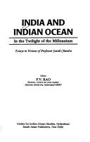 Cover of: India and Indian ocean by editor, P.V. Rao.