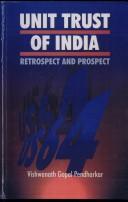 Cover of: Unit Trust of India: retrospect and prospect