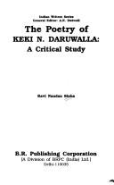 The poetry of Keki N. Daruwalla by Ravi Nandan Sinha