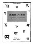 Cover of: Indian names | Kamath, M. V.