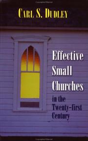 Cover of: Effective Small Churches in the Twenty-First Century