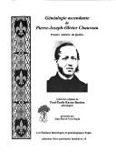 Cover of: Généalogie ascendante de Pierre-Joseph-Olivier Chauveau, premier ministre du Québec by Paul-Emile Racan-Bastien