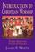 Cover of: Introduction to Christian worship