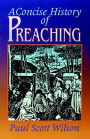 Cover of: A concise history of preaching