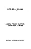 Cover of: A song for my brother and other stories