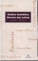 Cover of: Análise semiótica através das letras