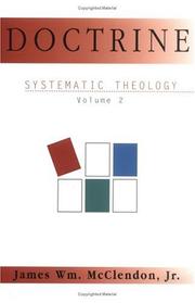 Cover of: Systematic Theology, Vol. 2: Doctrine