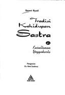 Tradisi kehidupan sastra di Kasultanan Yogyakarta by Slamet Riyadi