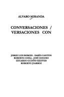 Cover of: Conversaciones, versaciones con