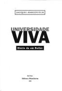 Cover of: Universidade viva: diário de um reitor