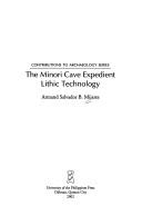 Cover of: The Minori Cave expedient lithic technology