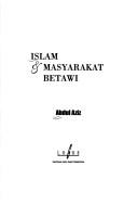 Cover of: Islam & masyarakat Betawi