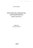 Cover of: Estudos de literatura contemporânea