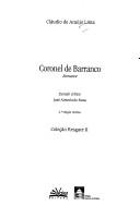 Cover of: Coronel de barranco: romance