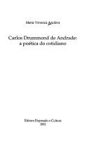 Cover of: Carlos Drummond de Andrade: a poética do cotidiano