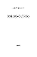 Cover of: Sol sangüíneo
