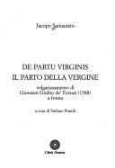 Cover of: De partu Virginis = by Jacopo Sannazaro