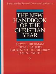 Cover of: The New handbook of the Christian year: based on the Revised common lectionary