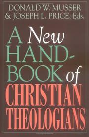 Cover of: A new handbook of Christian theologians