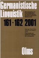 Cover of: Theoretische und praktische Probleme der Lexikographie by Internationales Kolloquium zur Wörterbuchforschung (1st 2000 Sofia, Bulgaria)