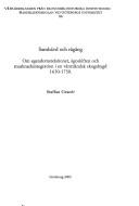 Cover of: Samhävd och rågång: om egendomsrelationer, ägoskiften och marknadsintegration i en värmländsk skogsbygd 1630-1750