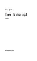 Cover of: Konzert für einen Engel: Roman