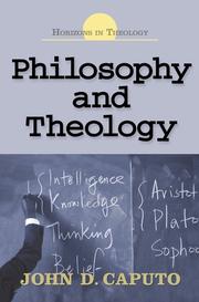 Cover of: Philosophy and theology