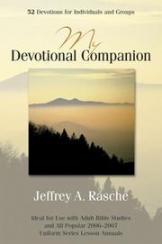 Cover of: My Devotional Companion | Jeffrey A. Rasche