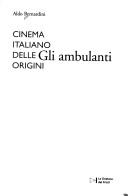 Cover of: Cinema italiano delle origini: gli ambulanti