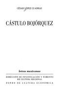 Cover of: Cástulo Bojórquez