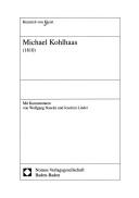 Cover of: Michael Kohlhaas (1810)