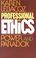 Cover of: Professional ethics