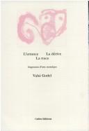 Cover of: L' errance, la dérive, la trace: fragments d'une mosaïque